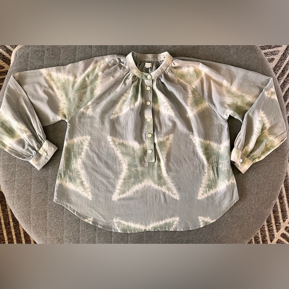 V de Vinster Small Peasant Cotton Blouse